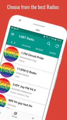 LGBT Radio 🏳️‍🌈 📻 - Talk Ne android App screenshot 7